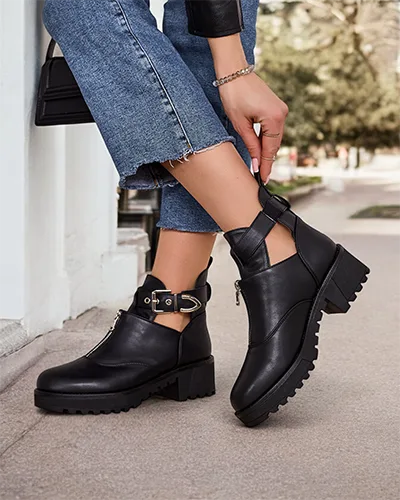 Bottes de style workery pour femmes Royalfashion Komowi