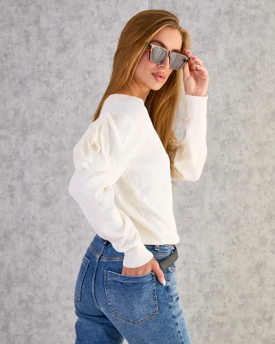 Royalfashion Pull femme déboutonné