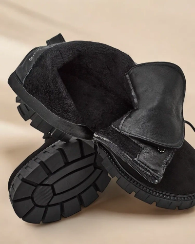 Les bottes femme en éco-suède Royalfashion Edvines