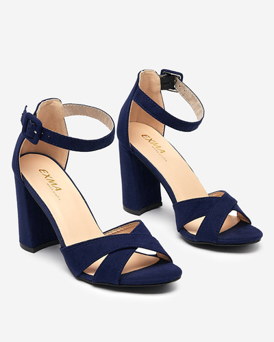 OUTLET Sandales femme bleu marine sur le poteau Lexyra - Footwear