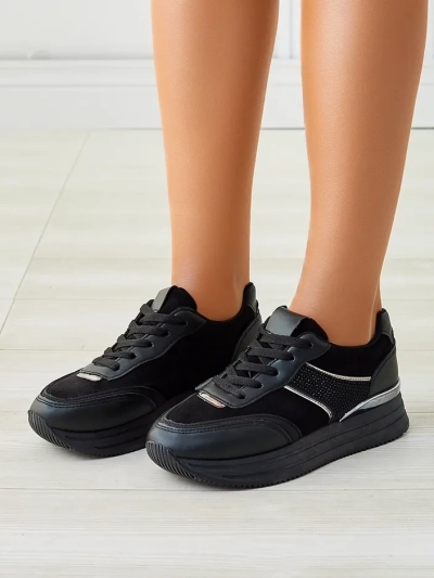 Royalfashion Sneakers à plateforme pour femmes Venusoe