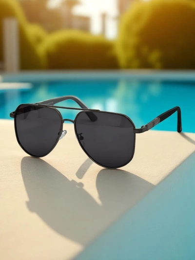 Royalfashion Lunettes de soleil aviateur pour femme Avia