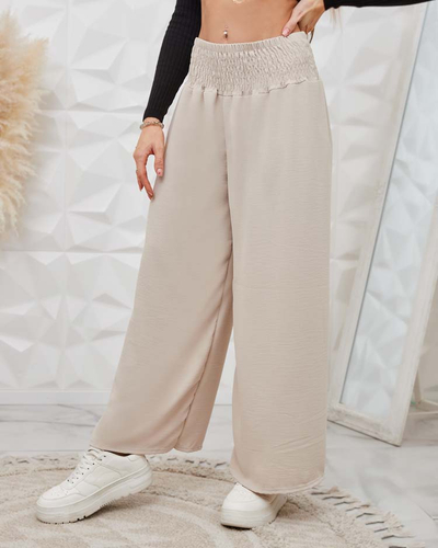 Royalfashion Pantalon large pour femme