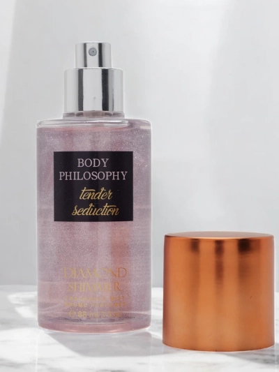 Brume corporelle Tender Seduction avec paillettes 88 ml