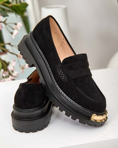 Royalfashion Mocassins en daim écologique pour femme Retillum
