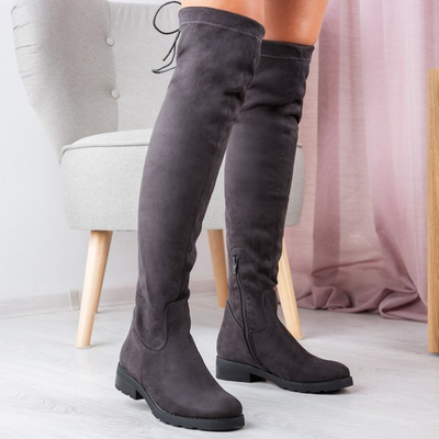 Bottes montantes Marsha grises - Footwear