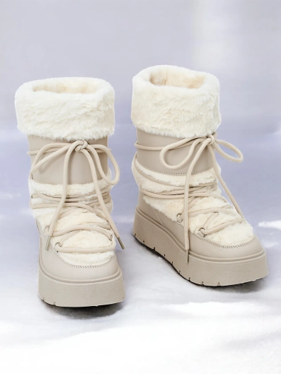 Royalfashion Bottes de neige pour femmes Volio