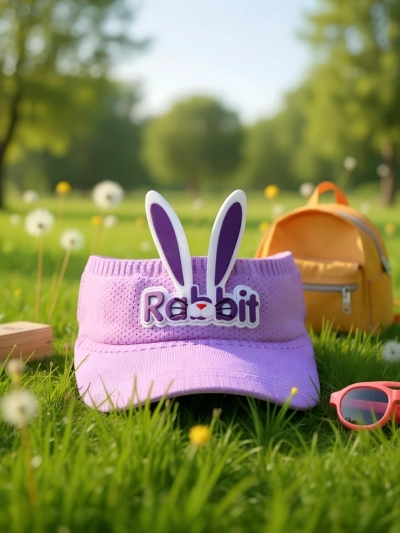 Royalfashion Visière Enfant Avec Oreilles de Lapin