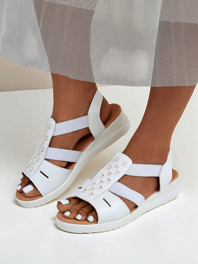 Sandales compensées à petit talon pour femme Royalfashion Sora