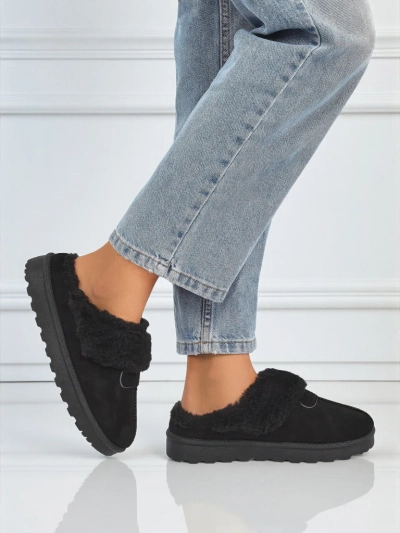 Bottes courtes style bottes de neige pour femmes avec fourrure Velour Fang