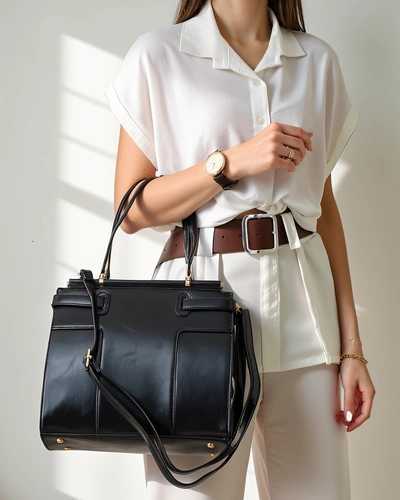 Royalfashion Grand sac à main élégant pour femmes