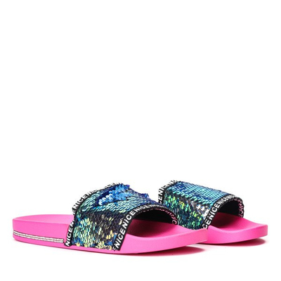 Sandales Summer Glow Fuchsia Sequins - Footwear