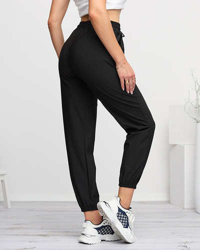 Pantalon de sport femme noir - Vêtements