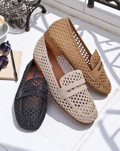 Royalfashion Mocassins ajourés pour femmes Azuros