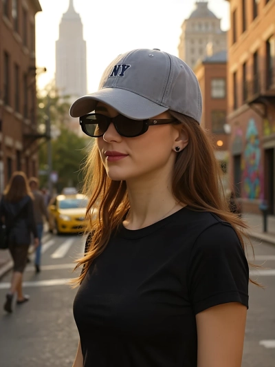Royalfashion Casquette de baseball unisexe NY