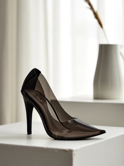 Stilettos transparents pour femmes Royalfashion Selqoa