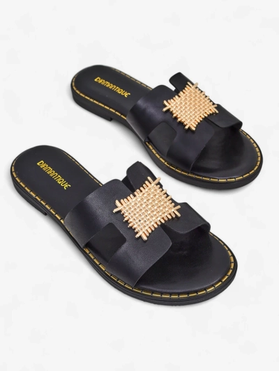 Royalfashion mules ornées pour femmes Crattes