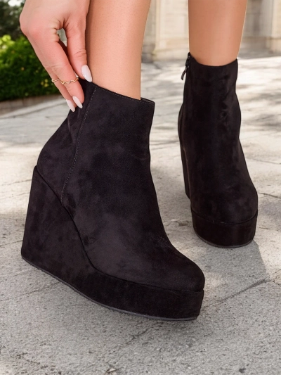 Bottines à talons compensés pour femmes Royalfashion Sieffa