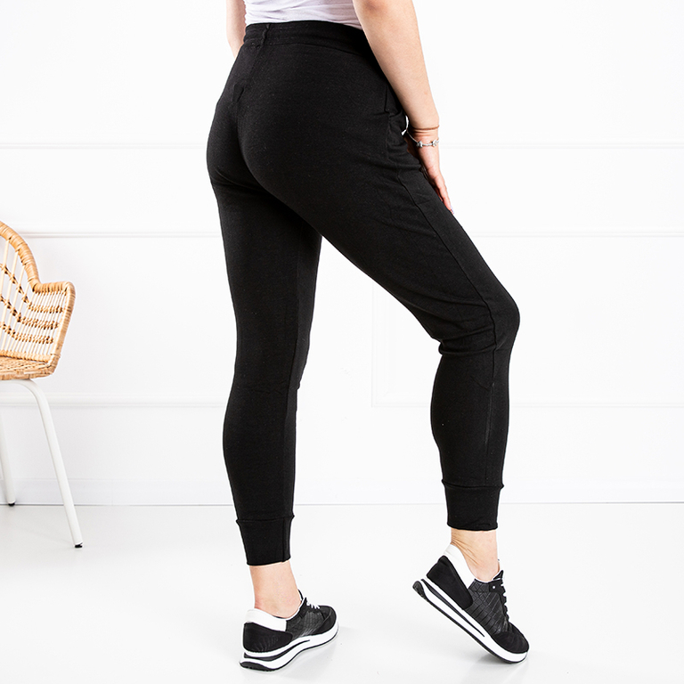 Survêtements pour femmes noirs TAILLE PLUS - Vêtements