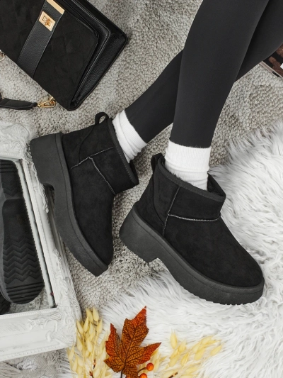 Bottes courtes style bottes de neige pour femmes Liorah