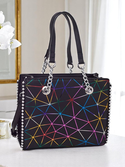 Royalfashion Petit sac à main femme en éco-cuir Zelia