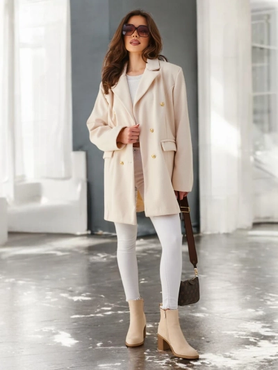 Royalfashion Manteau décontracté pour femmes
