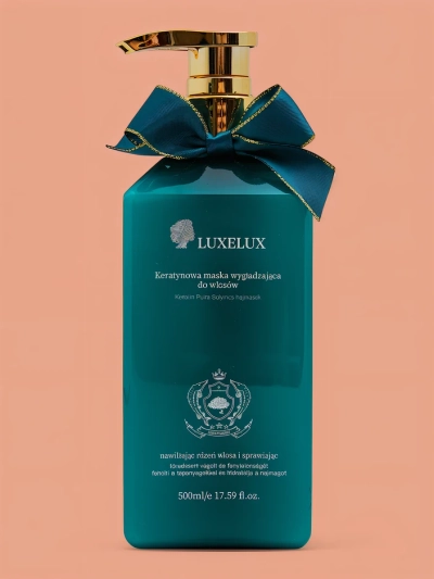Masque capillaire lissant Luxelux à la kératine 500 ml