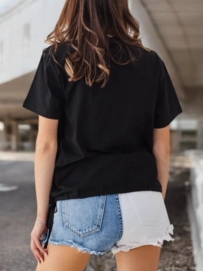 Blouse en coton pour femmes Royalfashion avec l'inscription