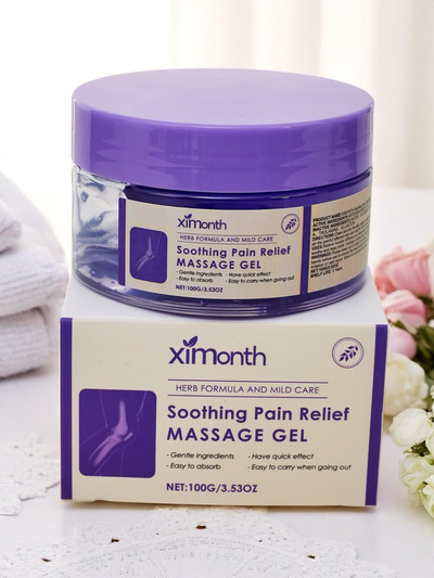 Gel de massage naturel apaisant la douleur