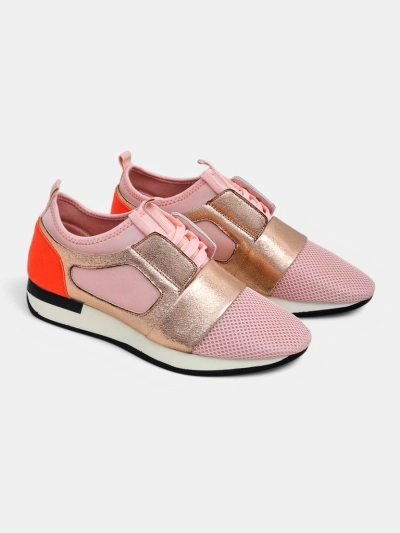 Royalfashion Baskets de sport en tissu pour femmes Gentlesi