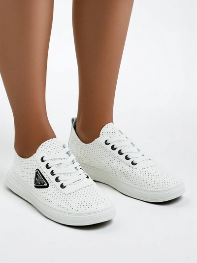 Chaussures sportives à lacets pour femmes Royalfashion avec imprimé Fennie