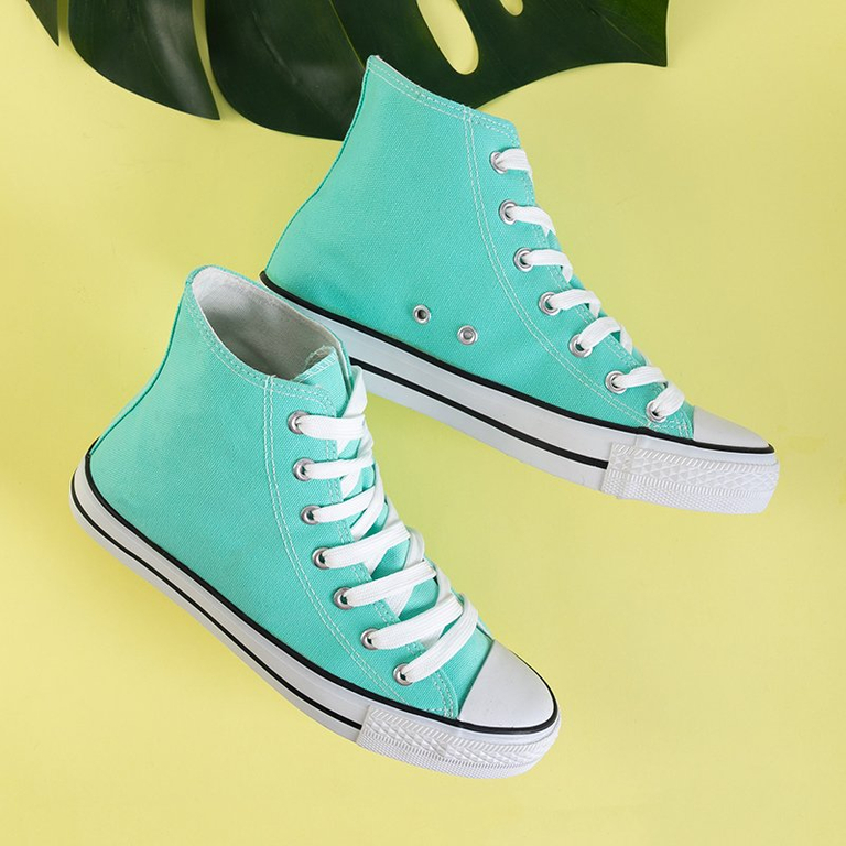 Baskets montantes femme Antonella mint - Footwear