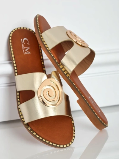 Royalfashion Mules plates pour femme Glam Bliss