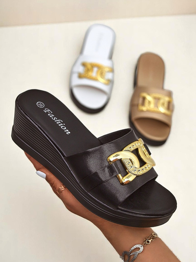 Sandales compensées Royalfashion pour femmes Nolia