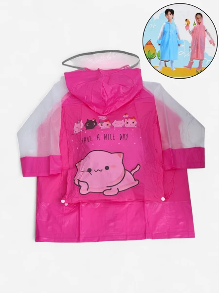 Royalfashion Imperméable pour enfants Kitty Splash