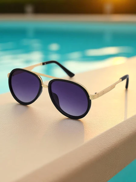 Royalfashion Lunettes de soleil style papillon Muse