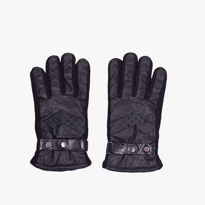 Gant isolé noir homme - Gants