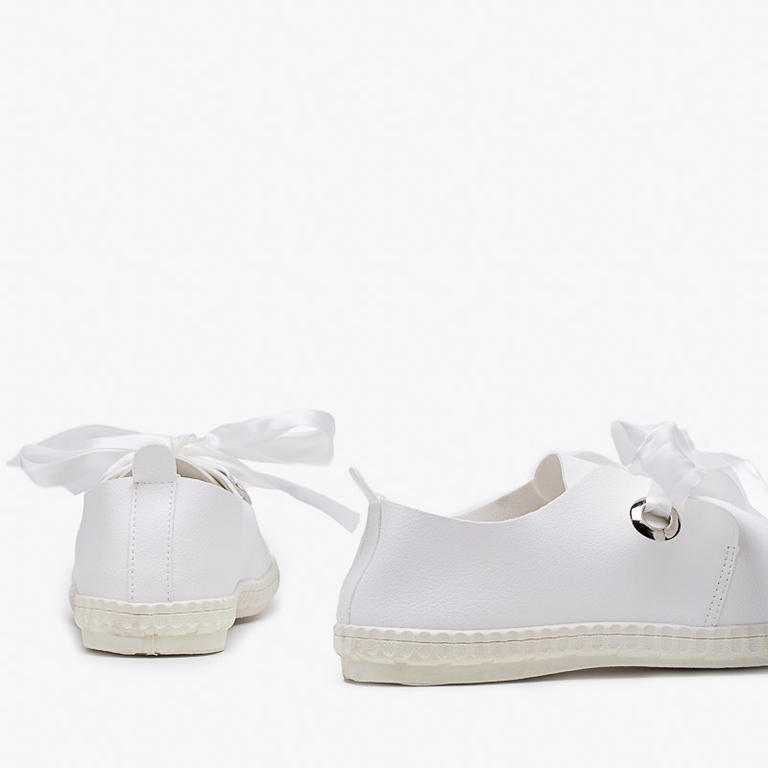 OUTLET Baskets blanches pour femme à enfiler Samhu - Footwear