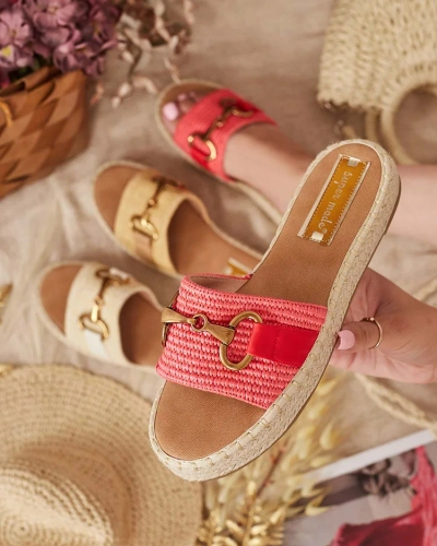 Royalfashion Tongs décoratives Abic pour femme