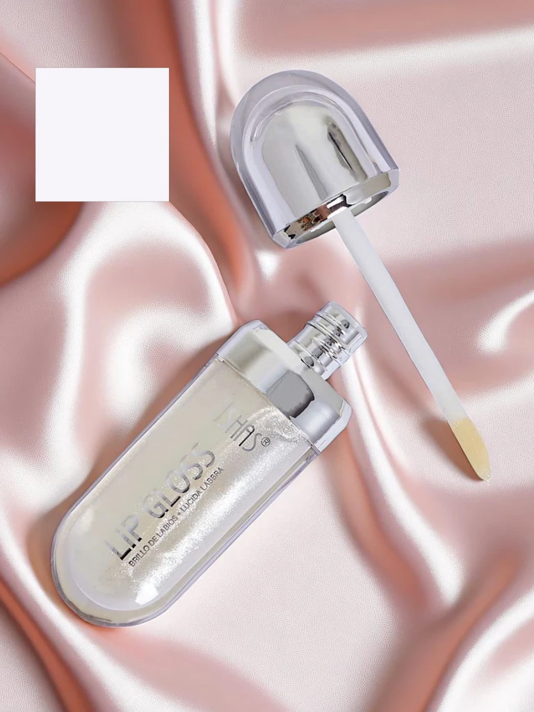 USHAS Gloss à lèvres pailleté, couleur Perle