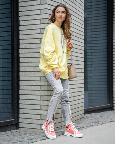 Jean skinny femme gris - Vêtements