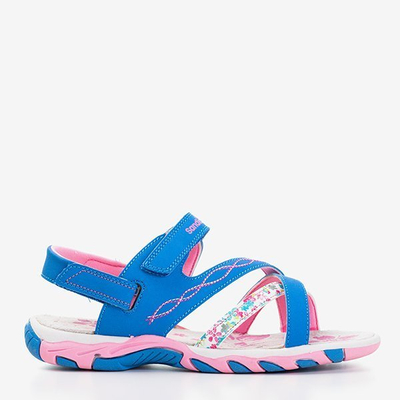 Sandales fille bleues Esteban - Footwear