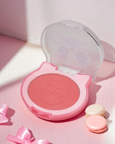 Kevin&Coco Cat Toast Blush Blush pressé Pêche
