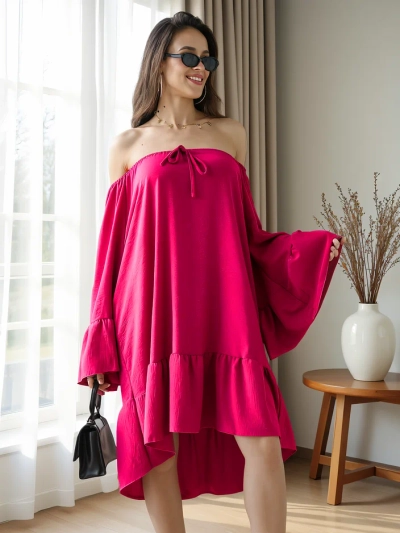 Robe Royalfashion pour femmes à la espagnole avec des volants taille oversize