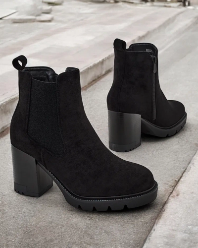 Royalfashion Bottes à talon aiguille Timoxo pour femme
