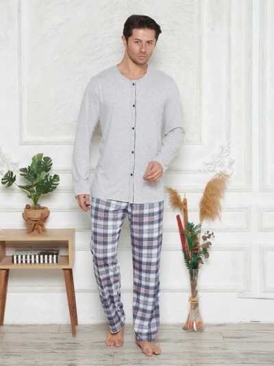 Pyjama pour hommes en coton Royalfashion