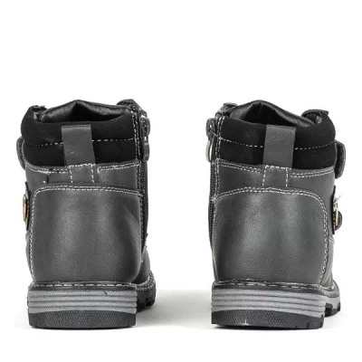 OUTLET Boots garçon gris Matinesso - Chaussures