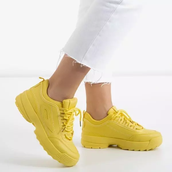 OUTLET Sneakers de sport That's It jaunes pour femmes - Footwear