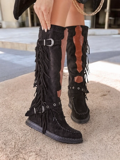 Bottes compensées pour femmes Royalfashion Geroses