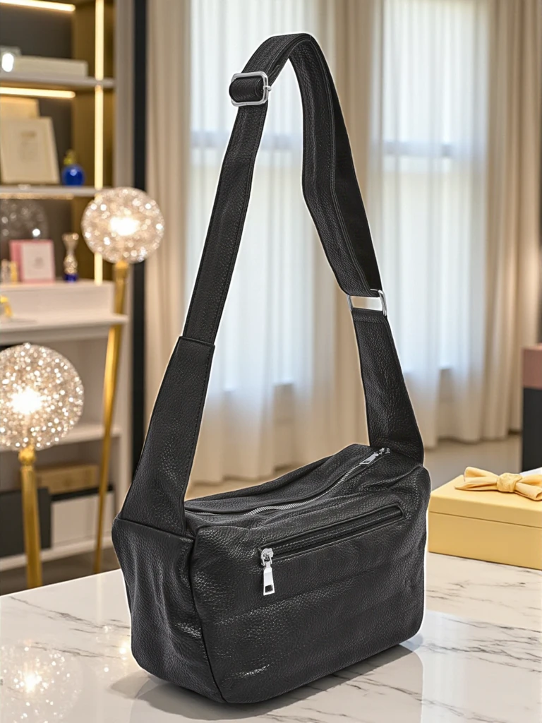 Royalfashion Petit sac à main pour femme en cuir écologique Lyra Vell